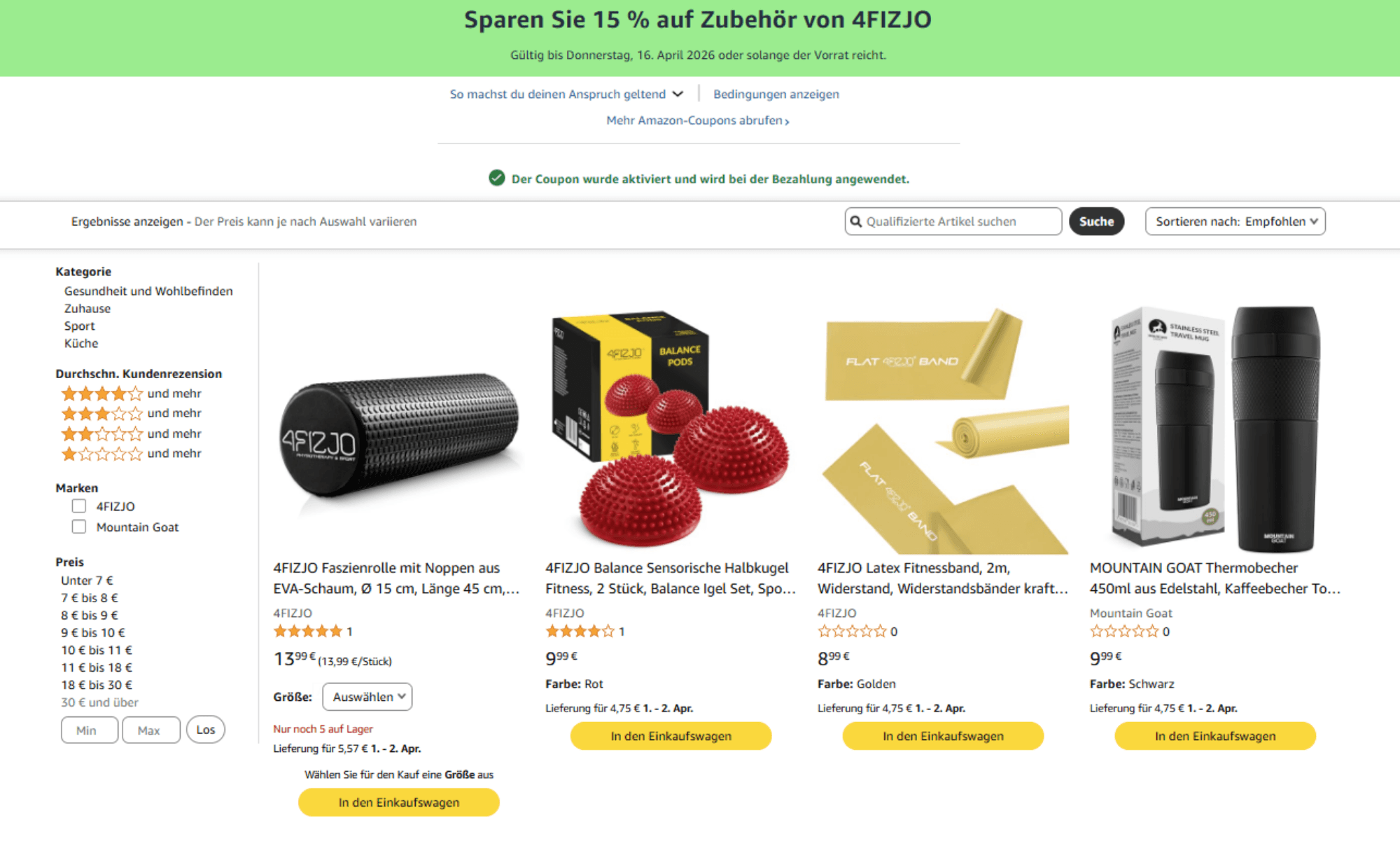 Attività promozionali aggiuntive