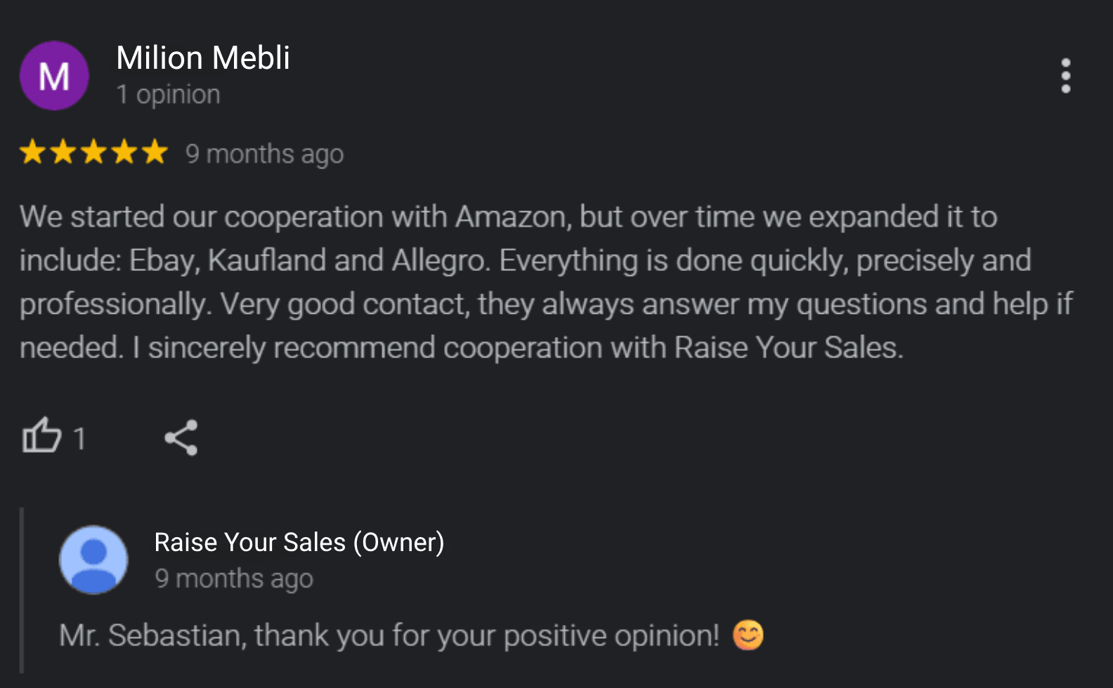 Recensione di MilionMebli