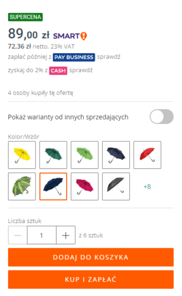 Offerte multivariante