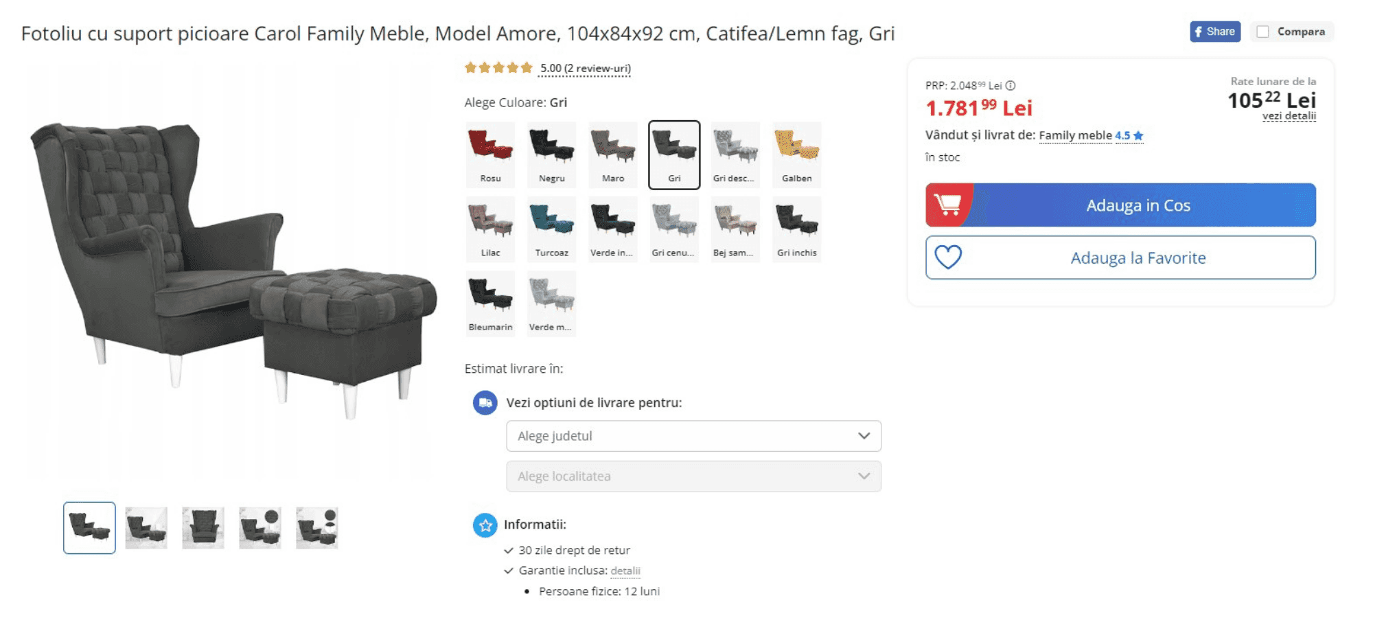 Implementazione dell’offerta