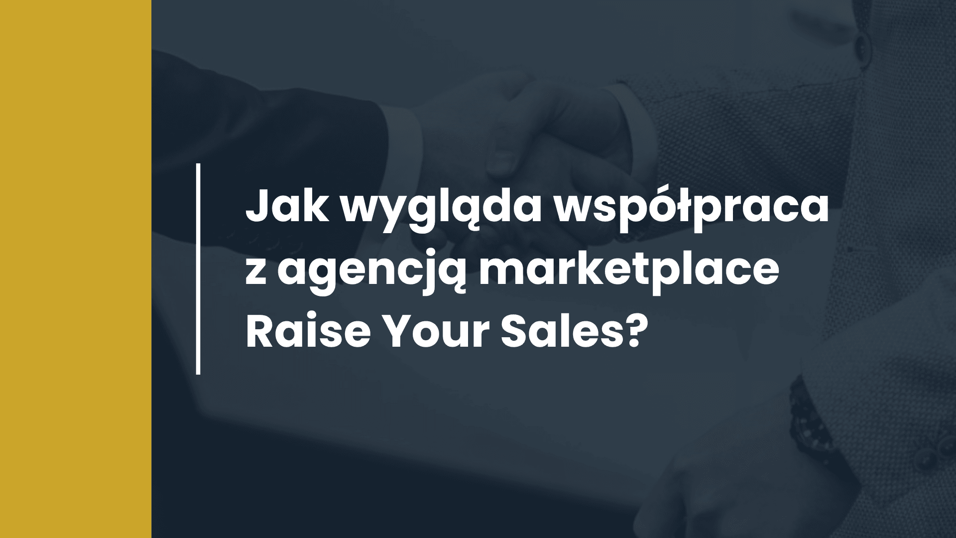 Come funziona la collaborazione con l'agenzia marketplace Raise Your Sales?